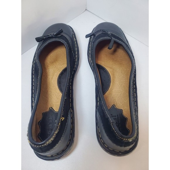 Born Womens Sz 10 Slip On Leather and Suede Excellent Condition - Picture 8 of 11